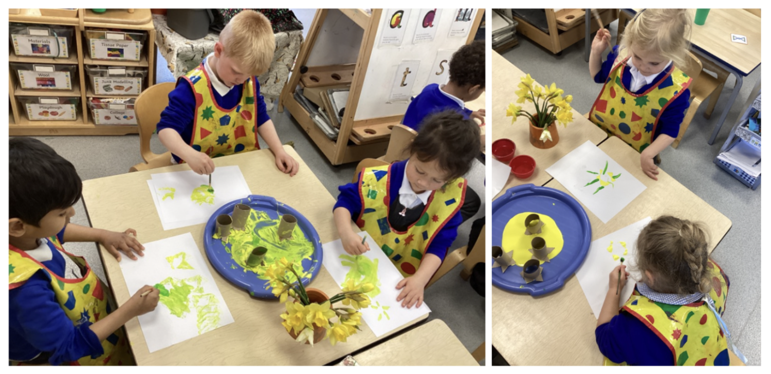 Students partaking in an activity